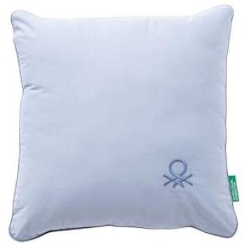 Cojín Azul Benetton 45x45cm 100% Algodón 144TC