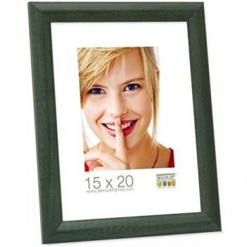 Promo Ideal Marcos de Fotos Marcos de Madera Varios Tamaños + Colores - verde, 24x30