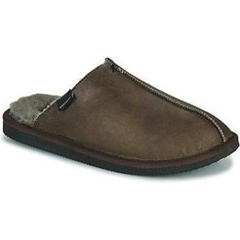 Zapatillas de casa Shepherd Hugo de Lammfell, color marrón, para hombres (talla 41)
