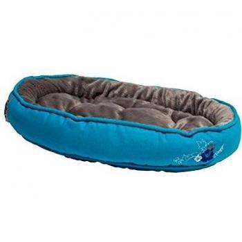Rogz Cat Snug Pod, Mediano, diseño Floral, Color Azul
