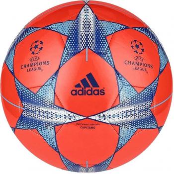 adidas Champions League Finale Capitano - Balón, Color Azul / Rojo, Talla: 5