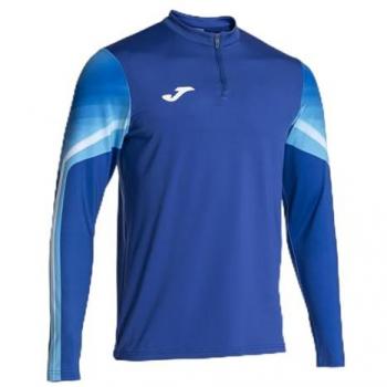 Sudadera de running Joma Elite XI hombre royal blanco con media cremallera, disponible en talla XXS