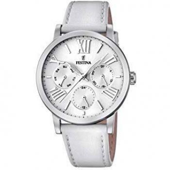 Festina Reloj Multiesfera para Mujer de Cuarzo con Correa en Cuero F20415/1
