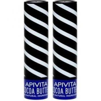 Apivita Labial Mantequilla de Cacao SPF20 4,4g Duplo