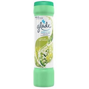 Glade Shake n' Vac, Ambientador para alfombras, Lily of the Valley - 500 g