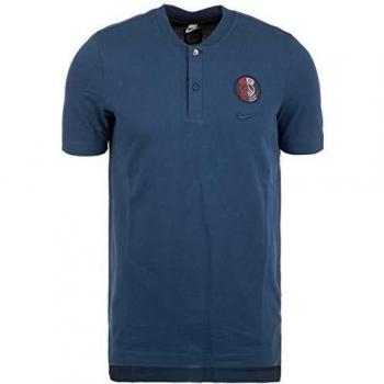 NIKE París Saint-Germain TS Men Polo de Fútbol, Hombre, Azul Marino