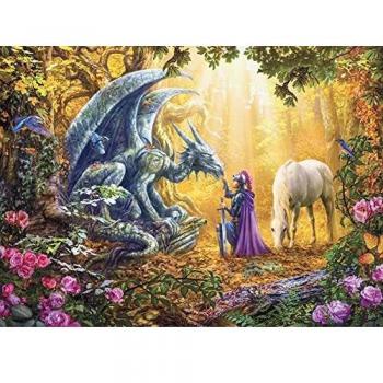 Rompecabezas Ravensburger 500 Piezas - Susurro del Dragón