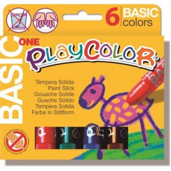Tempera Playcolor Mural con 6 colores