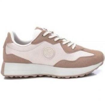 Zapatillas Xti 141931 para Mujer Beige con Cierre de Cordones