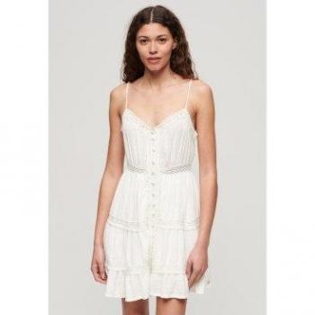 Vestido Corto Sin Mangas Alana Lace Trim Superdry