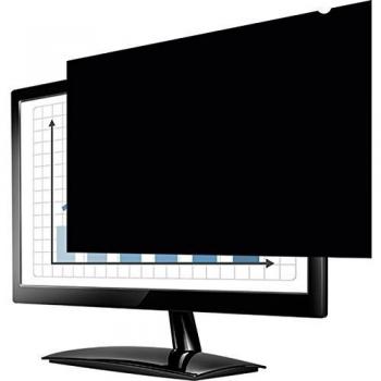 Filtro de Privacidad Fellowes PrivaScreen para Monitor de 19.5 (16:9) - Fácil Instalación con Pestañas Adhesivas
