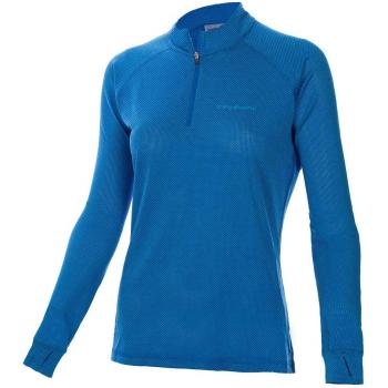 Trangoworld Pertusa Camiseta, Mujer, Azul Oscuro/Azul Cielo, M