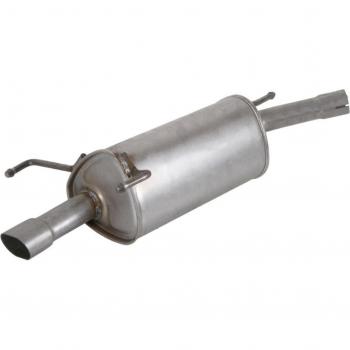 Silenciador trasero 4MAX 0219-01-17266 / Silenciador trasero 4MAX 0219-01-17266P - Compatible con vehículos, fabricado en acero inoxidable, diseño de alto rendimiento,