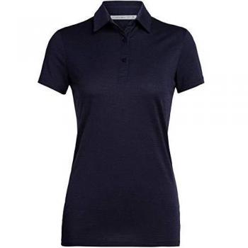 Icebreaker Tech Lite SS - Polo para mujer azul marino M