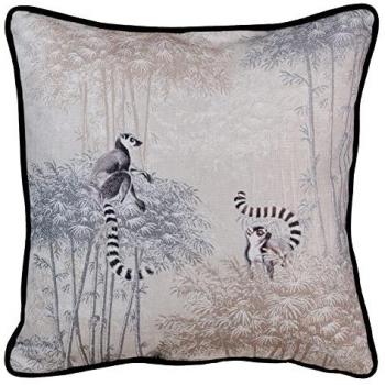 Cojín de Poliéster 45 x 45 cm con Diseño de Animales y Relleno