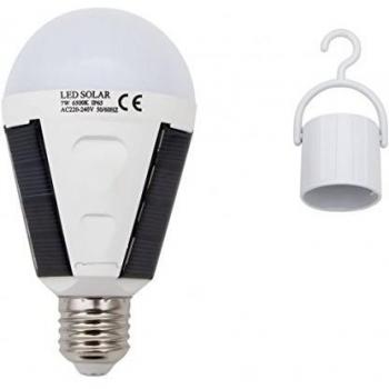 Bombilla Solar 7w 6500k Blanca 13x7d 490lm