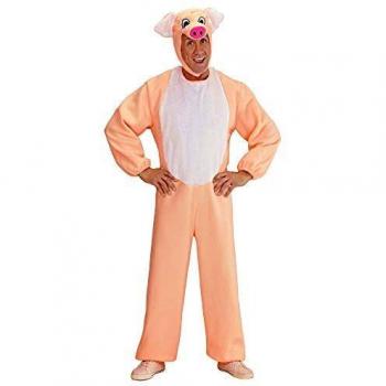 WIDMANN- Disfraz de cerdo para adultos, Multicolor, extra-large