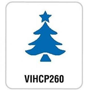 Perforadora de Palanca Grande 2,5 cm para Árbol de Navidad - Artemio