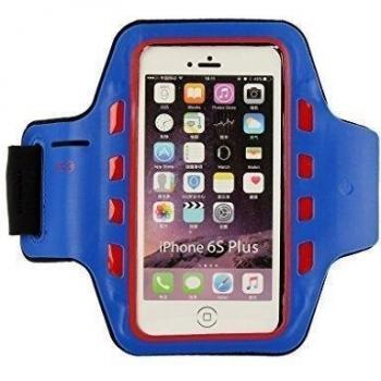 LED Brazalete Deportivo para IPHONE 6/6s/6 Plus/6S Plus, aibousa® Ultra Plano, veränder Bare Longitud, resistencia al sudor, llavero, conexión de auriculares, LED