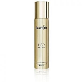 Babor HSR Lifting Anti-Wrinkle Foam Mask 75ml - Luxurious Anti-Aging Face Mask for All Skin Types with Panthenol and Macadamia Nut Oil