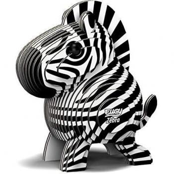 Puzzle 3D de Papel Eco-Amigable Cebra