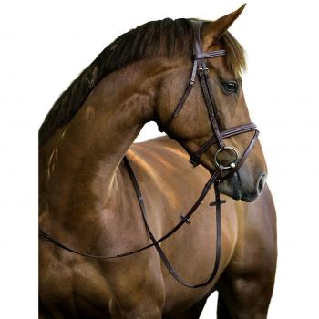 Brida Clásica de Piel Marrón para Pony Kerbl 324911