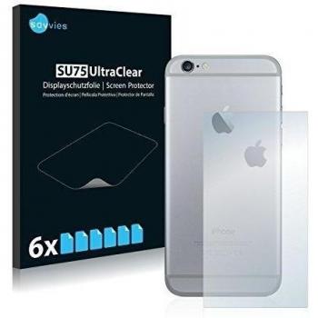 savvies Protector Pantalla Compatible con Apple iPhone 6 Plus / 6S Plus Trasera