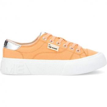 Zapatillas de lona Reset naranja para mujer con algodón reciclado
