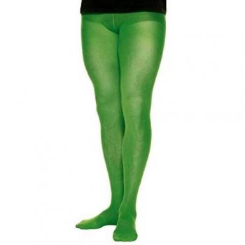 Smiffy's-25303 Pantimedias, s, 70 Denier, Color Verde, Tamaño único