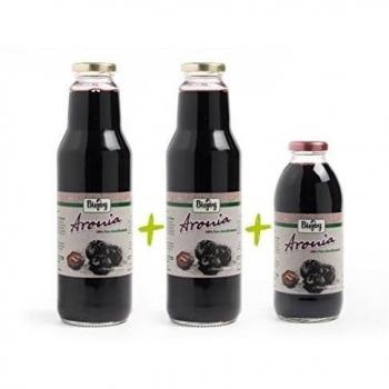 Zumo de Aronia 100% zumo de aronia prensado en frío Sin Azúcar