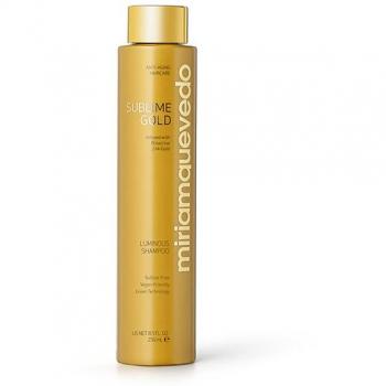 Miriam Quevedo Sublime Gold Luminous Shampoo 250ml - Radiant Shine Hair Cleanser