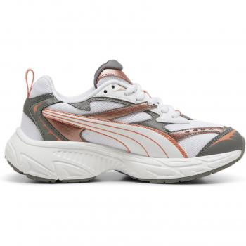 Puma Morphic Techie Kids Sneakers White/Orange/Grey EU 36