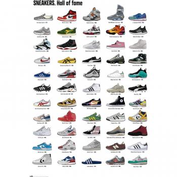 Póster Modelos de Zapatillas (POSTER 61 x 91,5)