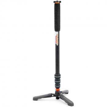 3 Legged Thing Trent 2.0 Grey Magnesium Alloy Monopod with Docz2 Foot Stabiliser