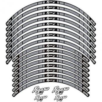 Kit de Pegatinas para Llantas de Moto Aprilia Pegaso