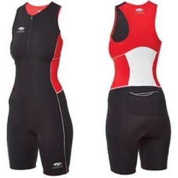 Blueseventy TX1000 - Chaleco para hombre, color rojo / blanco, talla S