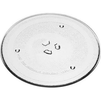 Plato giratorio de vidrio compatible con microondas Samsung ME73M, ME73M/XEN, ME73M/XEO, ME73M-X, ME73M-X/XEG, ME73MR/BWT - Vhbw