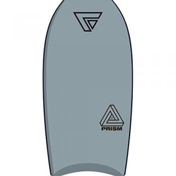 Flood tabla de bodyboard de, gris/naranja, talla 37