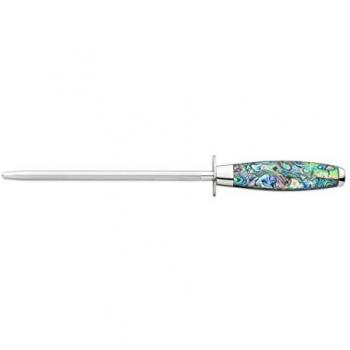 Katana Saya Personalized Diamond Knife Sharpener with Honing Steel