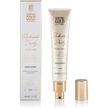Dripping Gold Radiant Daily Moisturiser SPF 30 - Hydrating Face Cream 40ml