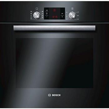 Horno Eléctrico Integrado Bosch HBA43S360E, Medio, Control Giratorio, Color Negro Cristal