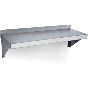 Acero inoxidable estante de pared, cocina, Estantes, taller, tiendas, con fijaciones 1524 mm