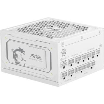 Fuente de Alimentación MSI MAG A1000GL 1000W 80 Plus Gold Modular Blanca ATX 3.1