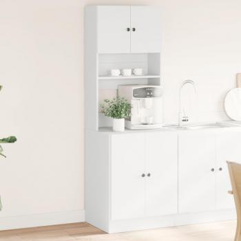 Mueble de cocina blanco 60x50x180 cm madera multicapa