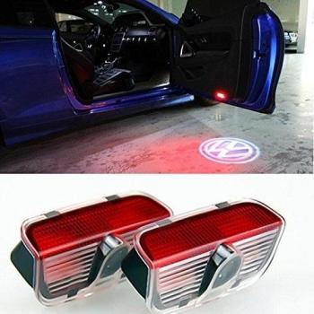 Inlink 2 X Puerta Logo Proyector Luz De Bienvenida para Volkswagen Touareg PASSAT Phaeton