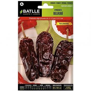Pimiento BELRUBI, semillas para plantar