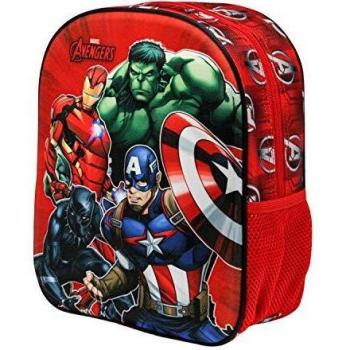 KARACTERMANIA Los Vengadores Strength-Mochila 3D, Multicolor