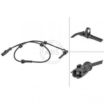 Sensor ABS A.B.S. 30207 para RENAULT MEGANE III, Control de velocidad de rueda, compatible con referencias 479100007R y 479103524R