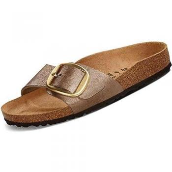 Birkenstock Women's Madrid Big Buckle Mules in Birko-Flor