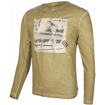 Trangoworld Moment Camiseta, Hombre, Verde Tostado, S